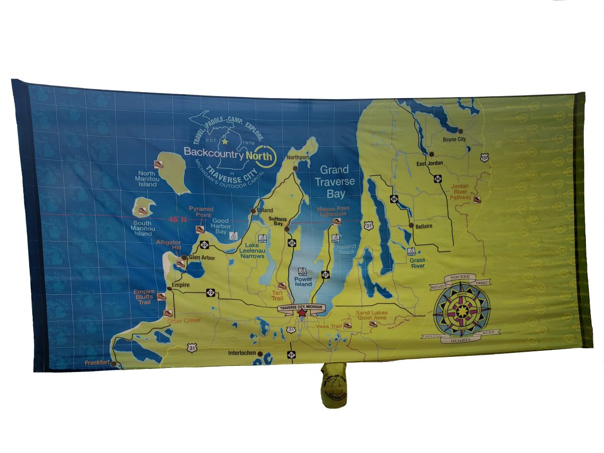 Backcountry North Custom Grand Traverse Map Hammock - Image 2